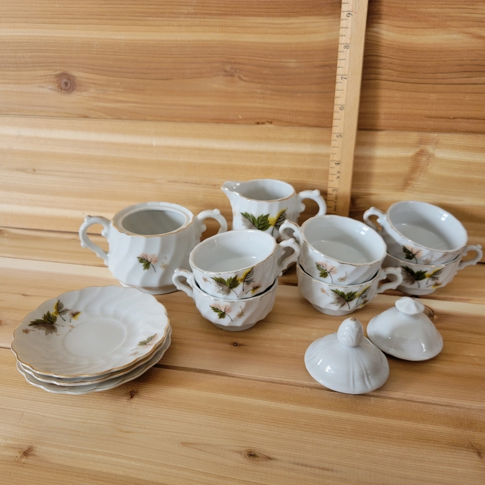 Vintage made in Japan porcelain tea set